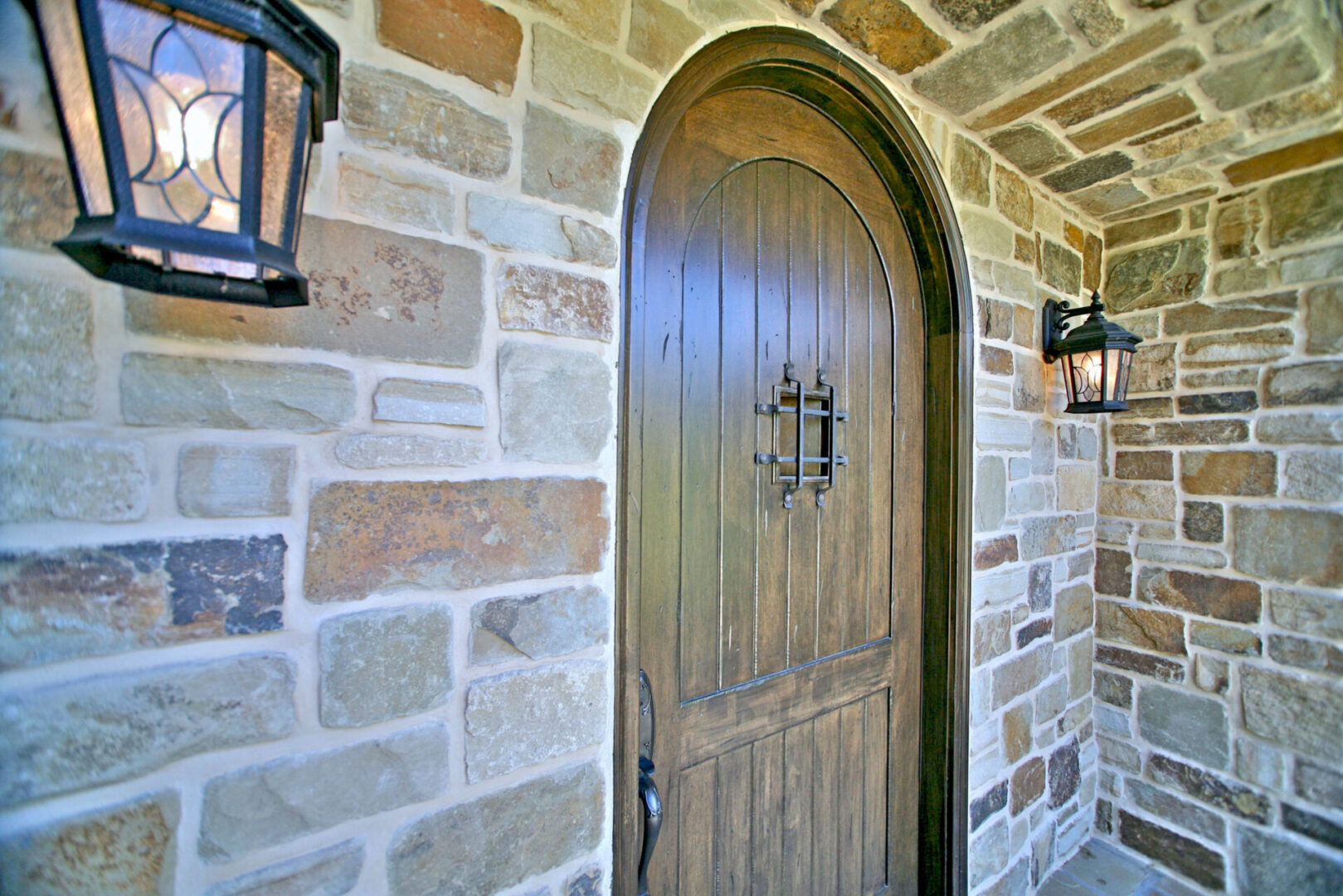 A door that is made of wood and has a wooden handle.